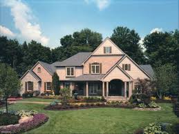 Featuring arched doorways and tall windows, french country house plans create a 'chateau' fee. Desain Rumah Country Beautiful Enthralling Home Country Style House Plans French In Designs Design Rumah