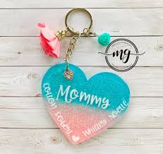 Mom Keychain Mama Key Ring Gift For Mom Mother S Day Etsy Mom Keychain Gifts For Mom Keychain