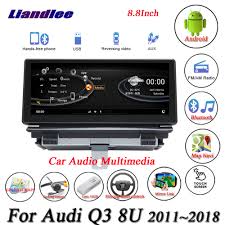Us 657 0 27 Off Liandlee For Audi Q3 8u Rs Android Original Car System Radio Bt Wifi Fm Gps Map Navi Navigation Screen Multimedia No Dvd Player In