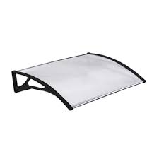 Pensilina alveolare fume' 160x120 cm struttura in abs modulabile. Pensilina In Policarbonato Alveolare Trasparente L 120 X P 80 Cm Struttura Pvc Prezzo Online Leroy Merlin