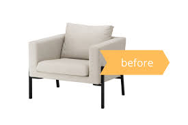 Koarp Armchair Upgraded In A Very Very Good Way Ikea Hackers Arm Chairs Living Room Office Furniture Design Ikea Armchair