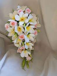 Handheld plumeria wedding bouquet lovetoknow. Plumeria Wedding Bouquet Off 79 Buy