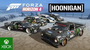 Forza Horizon 4 Hoonigan Cars Youtube Hoonigan ford rs200 evolution & other rare cars. forza horizon 4 hoonigan cars