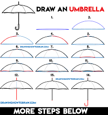 In this drawing tutorial we'll show you how to draw a cartoon mouse in many easy stages. How To Draw An Umbrella Easy Step By Step Drawing Tutorial For Beginners How To Draw Step By Step Drawing Tutorials