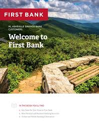Strong community bank with $11.0 billion in assets. First Bank Welcome Mailer By Riversagency Issuu