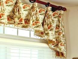 french country valances for kitchen