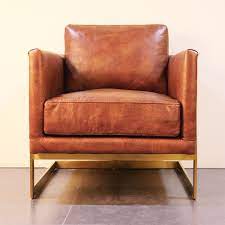 lexington real leather industrial armchair vintage brown lea001 armchair vintage leather armchair armchair