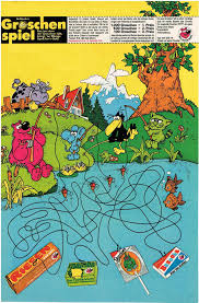 Bazooka Joe Storck Groschenspiel Werbeseite Aus Micky Maus Heft Der 70er Jahre Cartoon Comic Books Comics