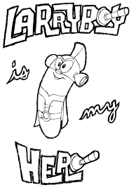 Cat colouring pages activity village. Larry Boy Coloring Pages Download And Print For Free