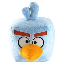 Angry Birds Ice Space Bird 16 Plush Angry Bird Plush Angry Birds Bird Squares
