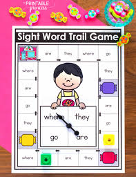 This basic kindergarten handwriting style teaches true printing skills. Fun Sight Word Activities For Kindergarten