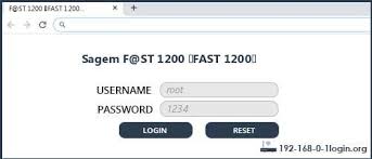 Now enter the default username and password of your router by accessing the admin panel. Sagem F St 1200 Fast 1200 Default Username Password And Default Router Ip