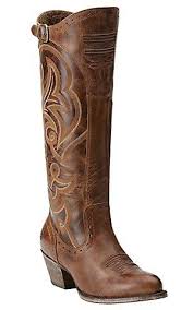 Ariat Black And Brown Boots Ariat New West Women S Sandstorm Brown Wanderlust Tall Traditional Toe Western Fashion Boots Cavender S Tall Cowgirl Boots Boots Womens Boots