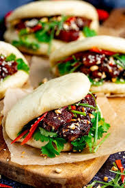 Gua Bao Soft Fluffy Bao Buns Stuffed With Tender Sticky Pork Belly I M Going To Show You How To Make It All At Pork Belly Recipes Pork Belly Pork