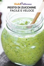 Pesto Di Zucchine Ricetta Pesto Di Zucchine Salse Ricette Ricette Di Cucina