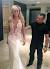 V Neck Wedding Dress Cleavage