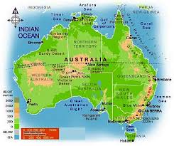 Map Of Australia Tropic Of Capricorn Australia Moment
