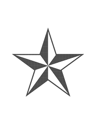 Black And White Texas Flag Silhouette Texas Star Clip Art Star Tattoo Designs Star Tattoos Star Clipart
