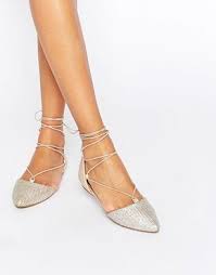 Search Silver Flats Page 1 Of 3 Asos Schuhe Damen Flache Schuhe Zum Kleid Schnurschuhe