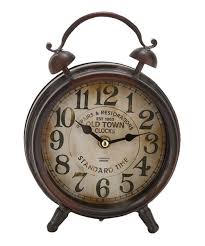 Rustic Metal Table Clock Zulily Pesochnye Chasy Chasy