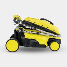 The hart hlpm11 makes a compelling case by including a brushless motor for power and packing a 5.0ah battery to give you more runtime than most of the competition in this price category. Karcher Cordless Lawn Mower Lmo 18 36 Battery Set 1 444 421 0 Karcher Store Schreiber