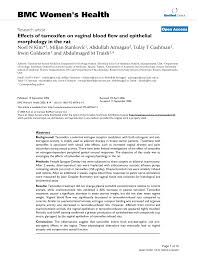 Effects of tamoxifen