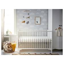 Solgul Crib White Ikea Cribs Ikea Crib Ikea Mattress