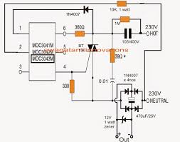 This video provides a opto couplers ic are moc3041/42/61/63 with zero crossing interface to switching ac with triacs and zero crossing triac output optocouplers. Surge Free Transformerless Power Supply Circuit Using Zero Crossing Detection