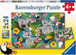 When the puzzle with a missing piece became the symbol for autism, a more perfect representation could not have been made. Buy Ravensburger 5183 Koalas And Sloths 2 X 24 Piece Puzzles For Kids Every Piece Is Unique Pieces Fit Together Perfectly Online In Taiwan B08t9h482b