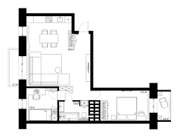 L shaped plans with garage door to the side. L Shaped House Design In Ethiopia