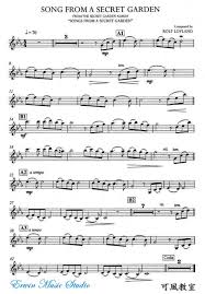 Secret Garden Song From A Secret Garden ноты для фортепиано Song From A Secret Garden Violin Partitions De Piano Partitions Violon Partition Pour La Flute