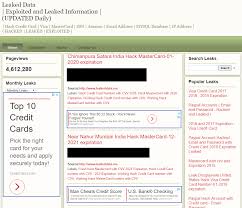 Raw download clone embed print › get more: Another Website That Google Is Hosting And Handling Advertising For Is Publishing Purported Leaked Credit Card Info White Fir Design Blog