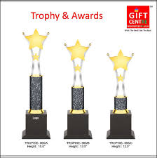 Two Star Trophy Golden Star Trophy Golden Star Award Custom Trophies Trophies Awards Trophies And Medals