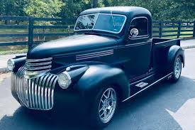 Image result for Blue 1946 Truck