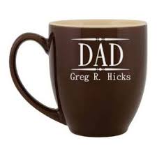 Maybe you would like to learn more about one of these? Personalized Dad Ceramic Coffee Mug Engraved Coffee Mug For Dad