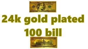 Once you know, you newegg&amp;#33; 24k Gold Plated 100 Dollar Bill Youtube