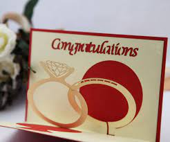 On your wedding day, i wish that even years after you would still be a young, happy, and loving bride and groom. Diy Wedding Congratulations Card
