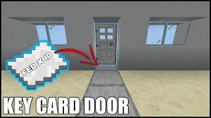 Creating a new master key may require a code card which can be found in your car's manual. Key Card Door In Minecraft Bedrock Alarm And Mob Proof Youtube