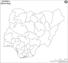 Homepage plain map of south africa. Blank Map Of Nigeria Nigeria Outline Map
