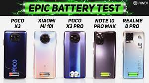 It would potentially help you understand how poco x3 stands against xiaomi redmi note 10 pro and which one should you buy. Poco X3 Pro Vs Redmi Note 10 Pro Max Mi 10i Realme 8 Pro Battery Drain Test Charging Gaming Youtube