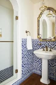 Spanish colonial architectural design is defined by courtyards, tile rooftops, arches and smooth stucco walls. How To Design The Perfect Spanish Bathroom Incorporating Delightfull