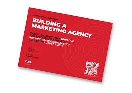 How to Build a Great Marketing Agency - Online Course at CXL