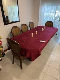 Along with casual, rustic and transitional styles, we also have formal dining room sets that. Large Dining Room Table Furniture Home Living Furniture Tables Sets On Carousell