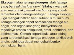 Seperti yang dijelaskan diatas, tenaga endogen dan eksogen adalah dua jenis tenaga yang mengakibatkan pembentukan bumi. Gambar Bumi Tenaga Eksogen Yang Yang Menyebabkan Bentuk Sungai Adalah Tenaga Eksogen Pelapukan Erosi Sedimentasi Travelicious Maka Akan Muncul Berbagai Gambar Batu Yang Bentuknya Unik