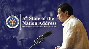 State of the nation address 2020 13 february 2020 president cyril ramaphosa delivered the state of the nation address on 13 february 2020 at 7 pm before a joint sitting of the two houses of parliament. The Latest President Duterte S 5th State Of The Nation Address Manila Bulletin
