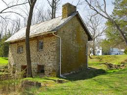 Stone steps today are more formal. A Dilapidated Spring House Remake On Stone House Revival Stone House Revival Diy