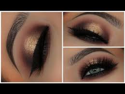 Black And Gold Eye Makeup Step By Step Gold Black Halo Smokey Eyes Amys Makeup Box Youtube Gold Eye Makeup Gold Eye Makeup Tutorial Golden Eye Makeup