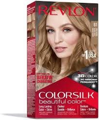 Amazon.com : Revlon Permanent Hair Color, Permanent Hair Dye, Colorsilk  with 100% Gray Coverage, Ammonia-Free, Keratin and Amino Acids, 61 Dark  Blonde, 4.4 Oz (Pack of 1) : Chemical Hair Dyes : Beauty & Personal Care