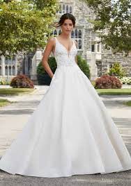 An off the shoulder neckline and crisp seams down the bodice create a figu. Sexy Backless Wedding Gown Lace And Satin Ball Gown Bridal Wedding Dress China Wedding Dresses And Bridal Wedding Dress Price Made In China Com