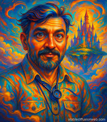 colourful castle Prompts